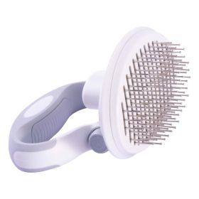 Pet Life Ã‚Â® 'Gyrater' Travel Self-Cleaning Swivel Grooming Pet Pin Brush