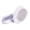 Pet Life Ã‚Â® 'Gyrater' Travel Self-Cleaning Swivel Grooming Slicker Pet Brush
