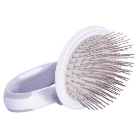 Pet Life Ã‚Â® 'Gyrater' Travel Swivel Pet Grooming Pin Brush