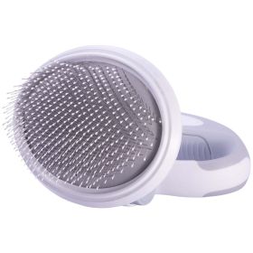 Pet Life Ã‚Â® 'Gyrater' Travel Swivel Pet Grooming Slicker Brush