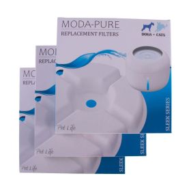 Pet Life Ã‚Â® 'Moda-Pure' Filtered Dog and Cat Fountain - Replacement Filters - 3 Pack