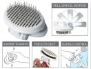Pet Life Ã‚Â® 'Gyrater' Travel Self-Cleaning Swivel Grooming Pet Pin Brush