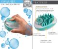 Pet Life Ã‚Â® 'Swasher' Shampoo Dispensing Massage and Bathing Brush