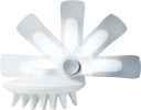 Pet Life Ã‚Â® 'Gyrater' Swivel Travel Silicone Massage Grooming Pet Brush