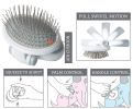 Pet Life Ã‚Â® 'Gyrater' Travel Swivel Pet Grooming Pin Brush