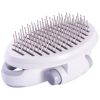 Pet Life Ã‚Â® 'Gyrater' Travel Self-Cleaning Swivel Grooming Pet Pin Brush