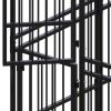 Outdoor Dog Kennel Steel 59.5 ftÃ‚Â²
