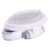Pet Life Ã‚Â® 'Gyrater' Travel Self-Cleaning Swivel Grooming Slicker Pet Brush