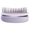 Pet Life Ã‚Â® 'Gyrater' Swivel Travel Dual-Rowed Grooming Undercoat Pet Rake