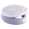 Pet Life Ã‚Â® 'Gyrater' Swivel Travel Silicone Massage Grooming Cat Brush