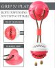 Pet Life Ã‚Â® 'Grip N' Play' Treat Dispensing Ball Shaped Suction Cup Dog Toy