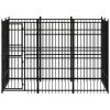 Outdoor Dog Kennel Steel 59.5 ftÃ‚Â²