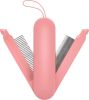 Pet Life Â® 'JOYNE' Multi-Functional 2-in-1 Swivel Travel Grooming Comb and Deshedder