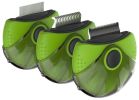 Pet Life Â® 'Axler' Triple Rotating Rake Deshedder and Dematting Grooming Pet Comb