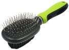 Pet Life Â® Flex Series 2-in-1 Dual-Sided Pin and Bristle Grooming Pet Brush