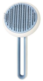 Pet Life Â® 'Concepto' Modern Bristle Grooming Pet Deshedder Comb (Color: Blue)