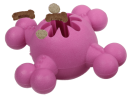 Pet Life Â® 'Quadra-Bone' TPR Treat Dispensing Durable Dog Toy