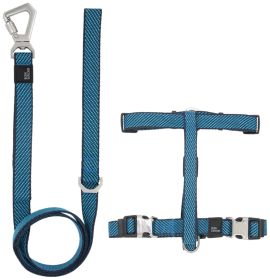Pet Life Â® 'Escapade' Outdoor Series 2-in-1 Convertible Dog Leash and Harness (Color: Blue)
