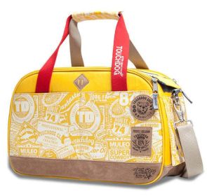 Touchdog Â® Airline Approved Around-The-Globe Passport Designer Pet Carrier (Color: Yellow)