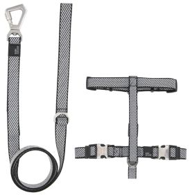 Pet Life Â® 'Escapade' Outdoor Series 2-in-1 Convertible Dog Leash and Harness (Color: Grey)