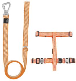 Pet Life Â® 'Escapade' Outdoor Series 2-in-1 Convertible Dog Leash and Harness (Color: Orange)