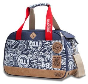 Touchdog Â® Airline Approved Around-The-Globe Passport Designer Pet Carrier (Color: Blue)