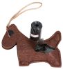 Pet Life Â® Fleece Dog Shaped Travel Waste Bag Dispenser with 2 Rolls