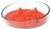 Pet Life Â® 'Cirlicue' Mountain Shaped Modern Slow Feeding Pet Bowl