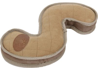 Pet Life Â® 'The Outpack' Durable Oxford Nylon and Mesh Squeaking Plush Dog Toy (Color: Khaki)