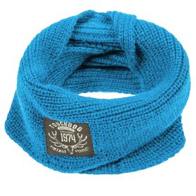Touchdog Â® Heavy Knitted Winter Dog Scarf (Color: Blue)