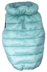 Pet Life Â® 'Pursuit' Quilted Ultra-Plush Thermal Dog Jacket (Color: Aqua)