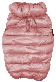 Pet Life Â® 'Pursuit' Quilted Ultra-Plush Thermal Dog Jacket (Color: Pink)