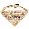 Touchdog Â® 'Bad-to-the-Bone' Elephant Patterned Fashionable Velcro Bandana