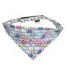 Touchdog Â® 'Bad-to-the-Bone' Elephant Patterned Fashionable Velcro Bandana