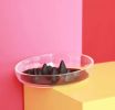 Pet Life Â® 'Cirlicue' Shark Fin Shaped Modern Slow Feeding Pet Bowl