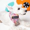 Touchdog Â® 'Bad-to-the-Bone' Elephant Patterned Fashionable Velcro Bandana