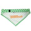 Touchdog Â® 'Bad-to-the-Bone' Polka Patterned Fashionable Velcro Bandana