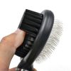 Pet Life Â® Flex Series 2-in-1 Dual-Sided Slicker and Bristle Grooming Pet Brush