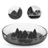 Pet Life Â® 'Cirlicue' Mountain Shaped Modern Slow Feeding Pet Bowl