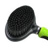 Pet Life Â® Flex Series 2-in-1 Dual-Sided Slicker and Bristle Grooming Pet Brush