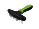 Pet Life Â® Flex Series Dual-Row Grooming Rake Pet Comb