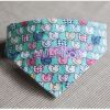 Touchdog Â® 'Bad-to-the-Bone' Elephant Patterned Fashionable Velcro Bandana