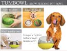 Pet Life Â® 'Tumbowl' Slow Feeding Pet Bowl