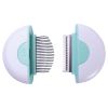 Pet Life Â® 'LYNX' 2-in-1 Travel Connecting Grooming Pet Comb and Deshedder