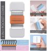 Pet Life Â® 'Zipocket' 2-in-1 Underake and Stainless Steel Travel Grooming Pet Comb