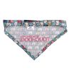 Touchdog Â® 'Bad-to-the-Bone' Elephant Patterned Fashionable Velcro Bandana