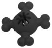 Pet Life Â® 'Quadra-Bone' TPR Treat Dispensing Durable Dog Toy