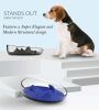 Pet Life Â® 'Cirlicue' Mountain Shaped Modern Slow Feeding Pet Bowl