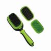 Pet Life Â® 'Conversion' 5-in-1 Interchangeable Dematting and Deshedding Bristle Pin and Massage Grooming Pet Comb