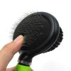Pet Life Â® Flex Series 2-in-1 Dual-Sided Slicker and Bristle Grooming Pet Brush